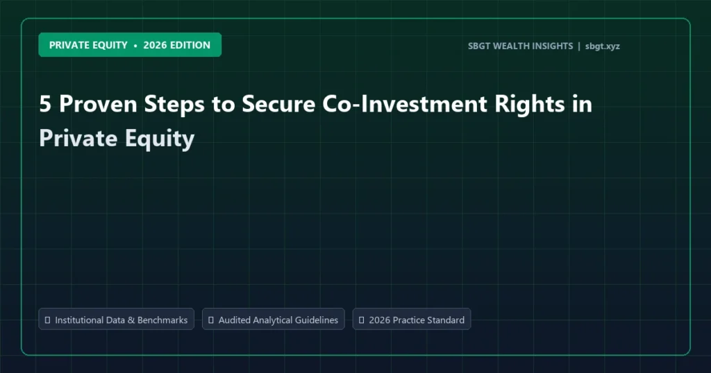 5 Proven Steps to Secure Co-Investment Rights in Private Equity - Private Equity analysis and strategic guide