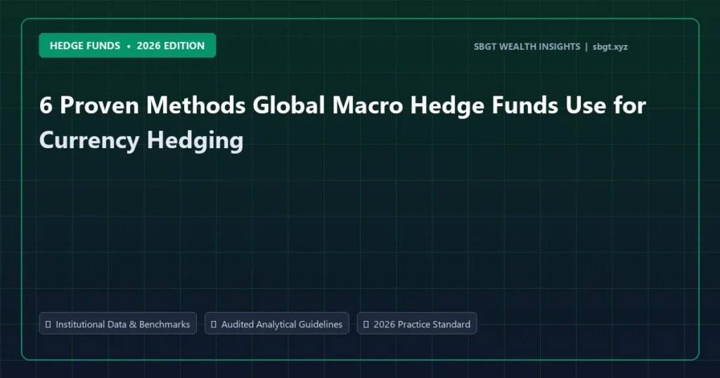 6 Proven Methods Global Macro Hedge Funds Use for Currency Hedging - Hedge Funds analysis and strategic guide