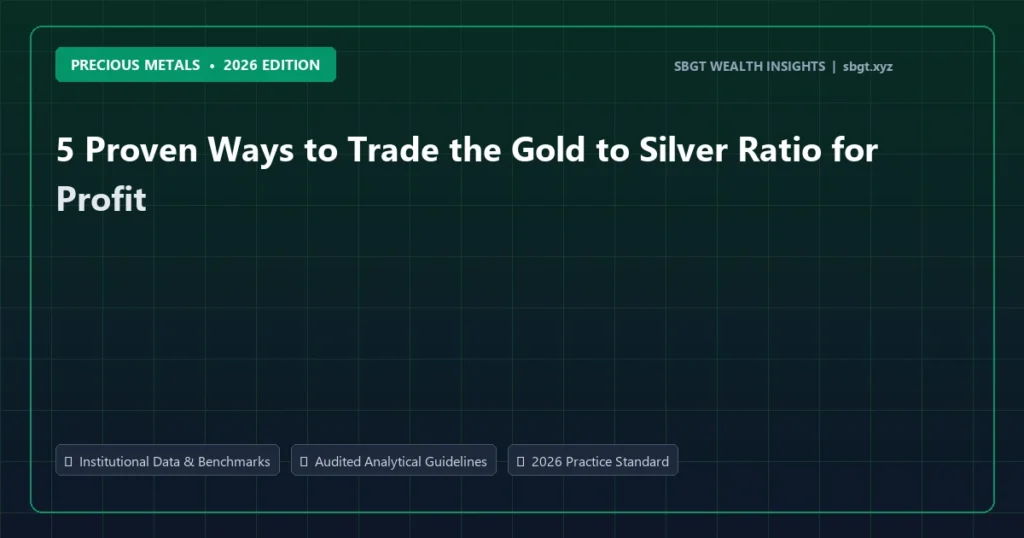 5 Proven Ways to Trade the Gold to Silver Ratio for Profit - Precious Metals analysis and strategic guide