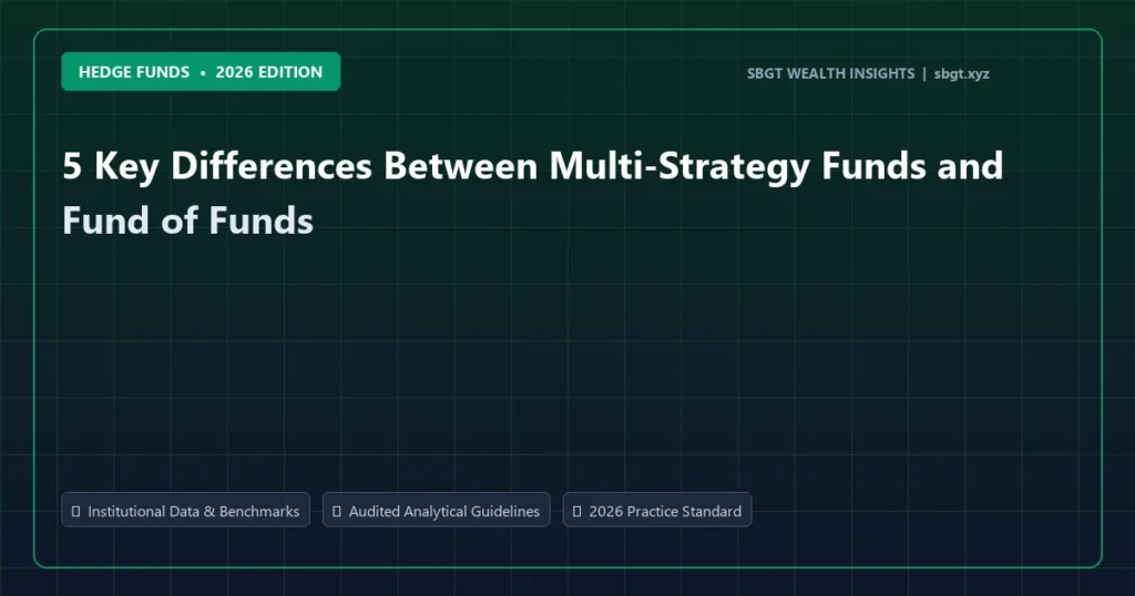 5 Key Differences Between Multi-Strategy Funds and Fund of Funds - Hedge Funds analysis and strategic guide