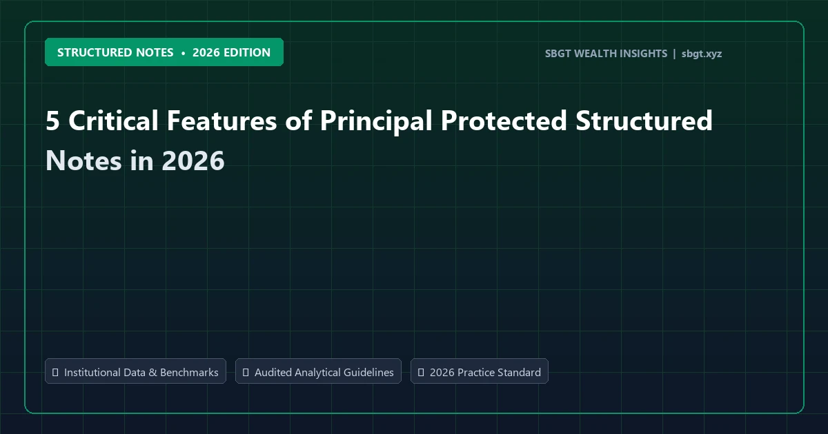 5 Critical Features of Principal Protected Structured Notes in 2026