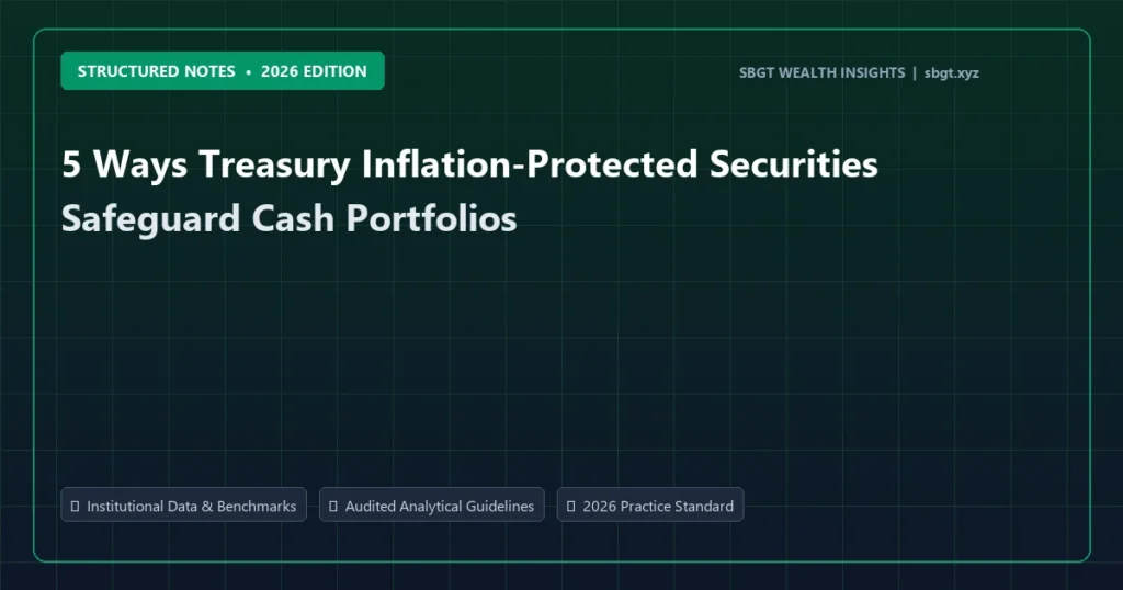 5 Ways Treasury Inflation-Protected Securities Safeguard Cash Portfolios - Structured Notes analysis and strategic guide