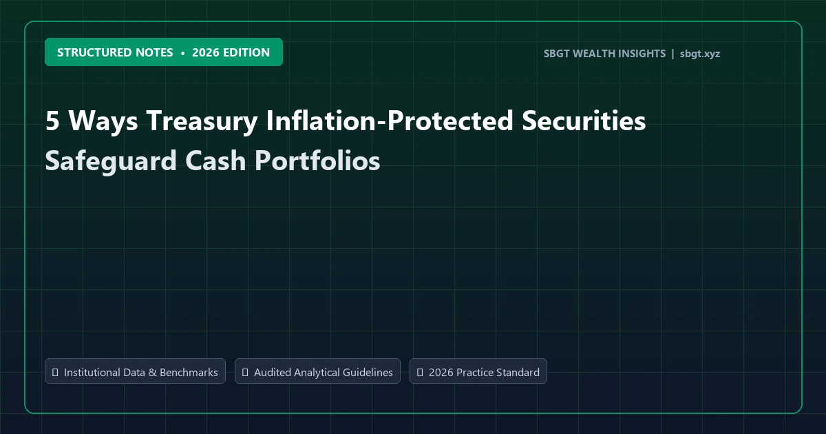 5 Ways Treasury Inflation-Protected Securities Safeguard Cash Portfolios