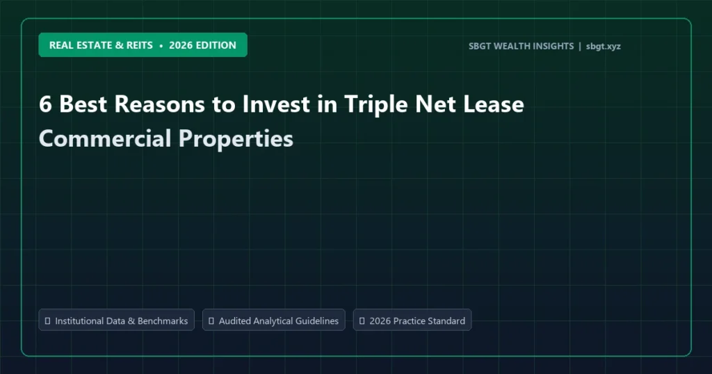 6 Best Reasons to Invest in Triple Net Lease Commercial Properties - Real Estate & REITs analysis and strategic guide